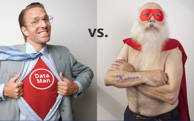 data man vs human