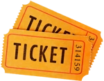 drawing of pair of tickets